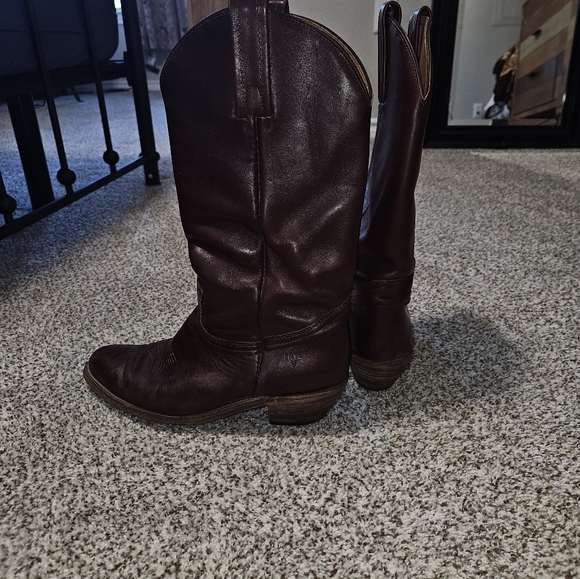 FRYE Cowboy boots mens size 10D - Picture 3 of 7